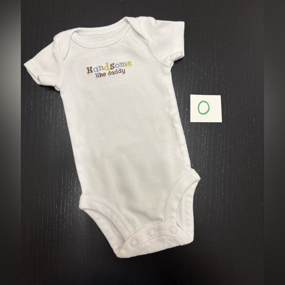 ⭐️5/$10.00⭐️ Carter’s NB Handsome Like Daddy Onesie